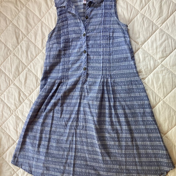 Lightweight Collar Button Up Dress - Picture 2 of 5